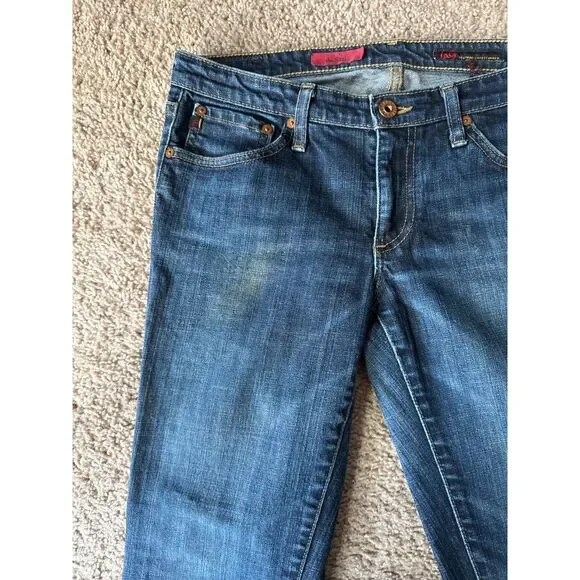 AG Adrianon Goldschmied The Stilt Size 29R Blue Jeans - Picture 8 of 8